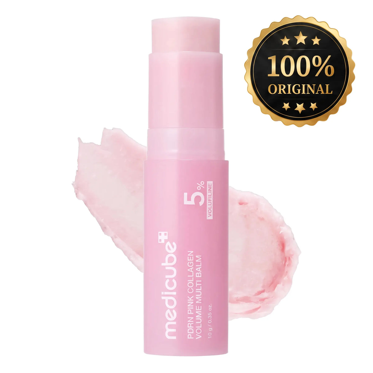 Bálsamo PDRN Voluminizador con Colágeno Rosa MEDICUBE