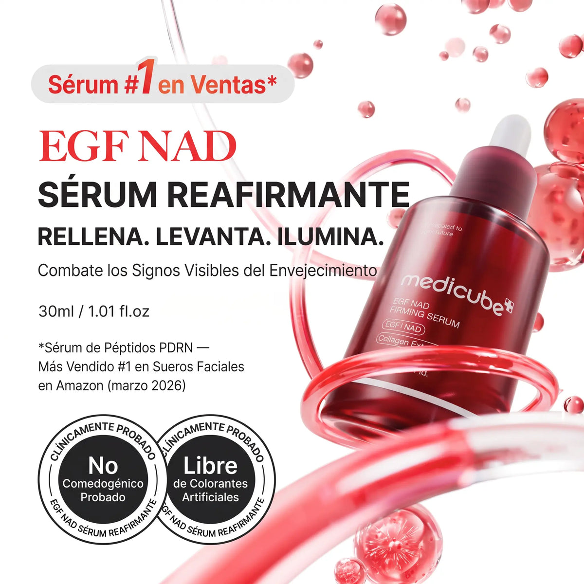 Sérum MEDICUBE Reafirmante EGF NAD+