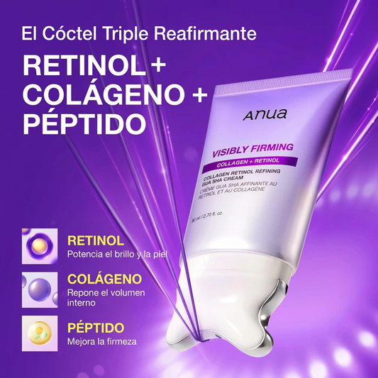 ANUA Crema Gua Sha Refinadora con Colágeno y Retinol